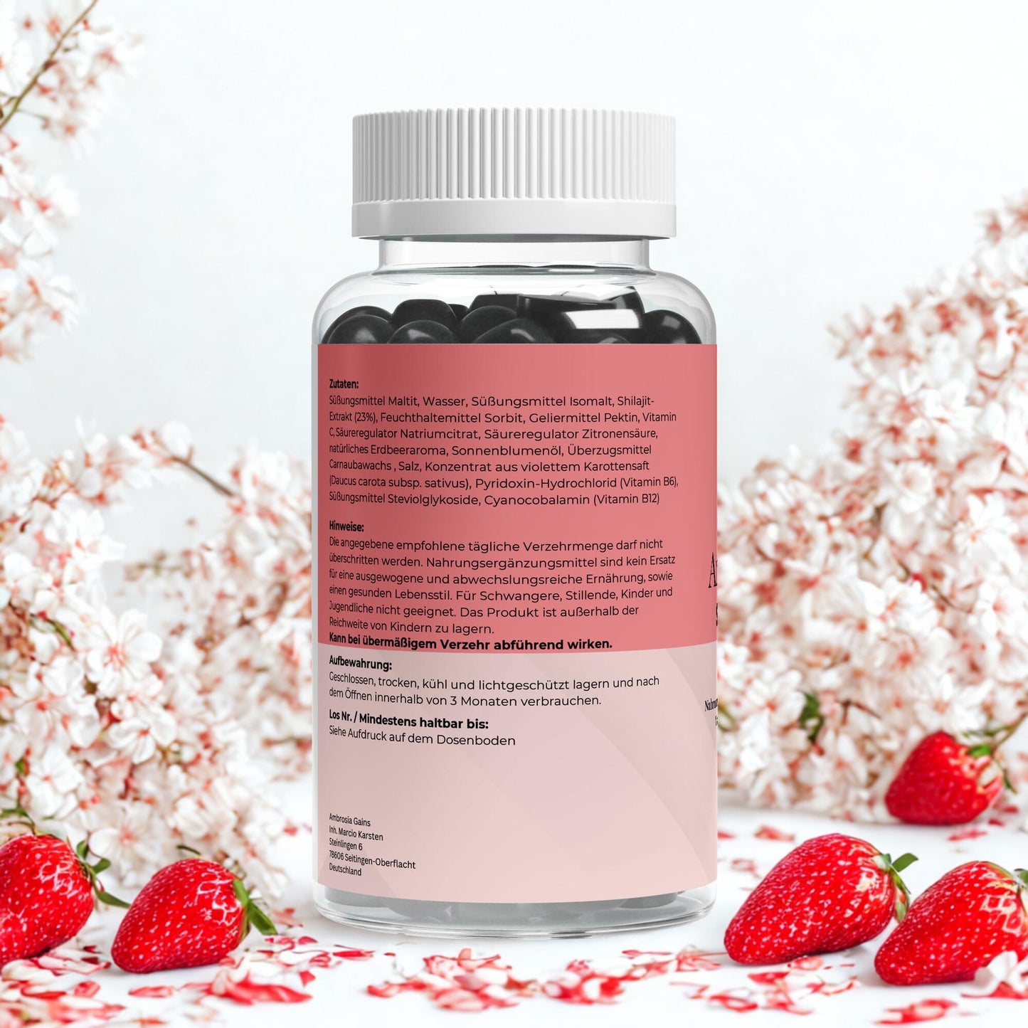 Shilajit Gummies Vitamin C,B6, B12