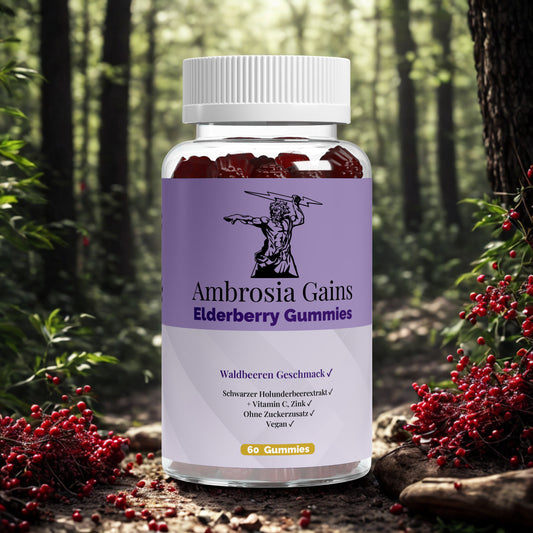 Holunderbeere Vitamin C Zink Gummies
